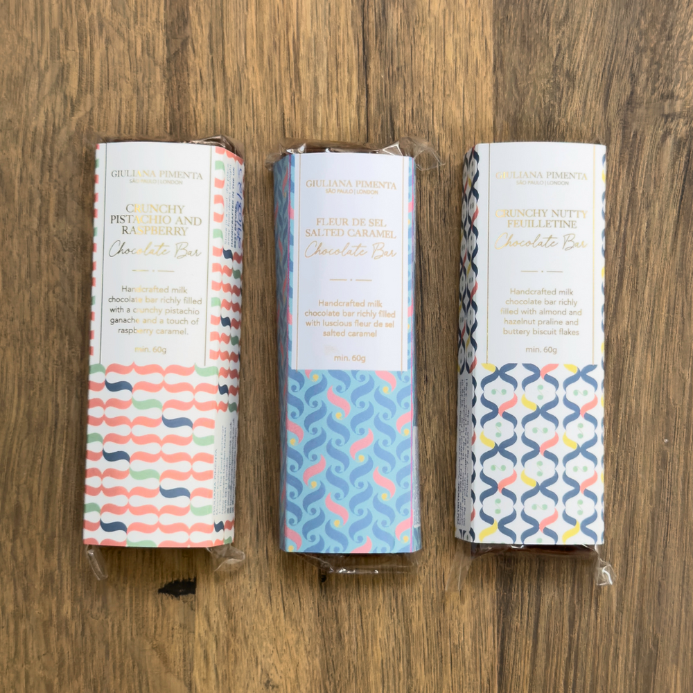 Mini Signature Chocolate Bars Tasting Trio (3x 60g)