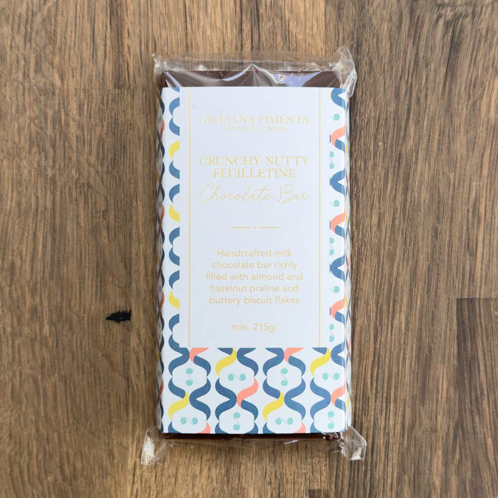 Crunchy Nutty Feuilletine Chocolate Bar (215g)